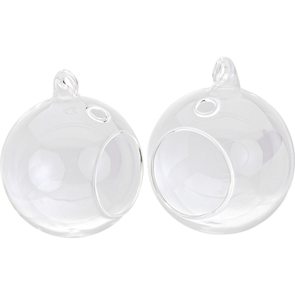 Dekokugel Glaskugel offen