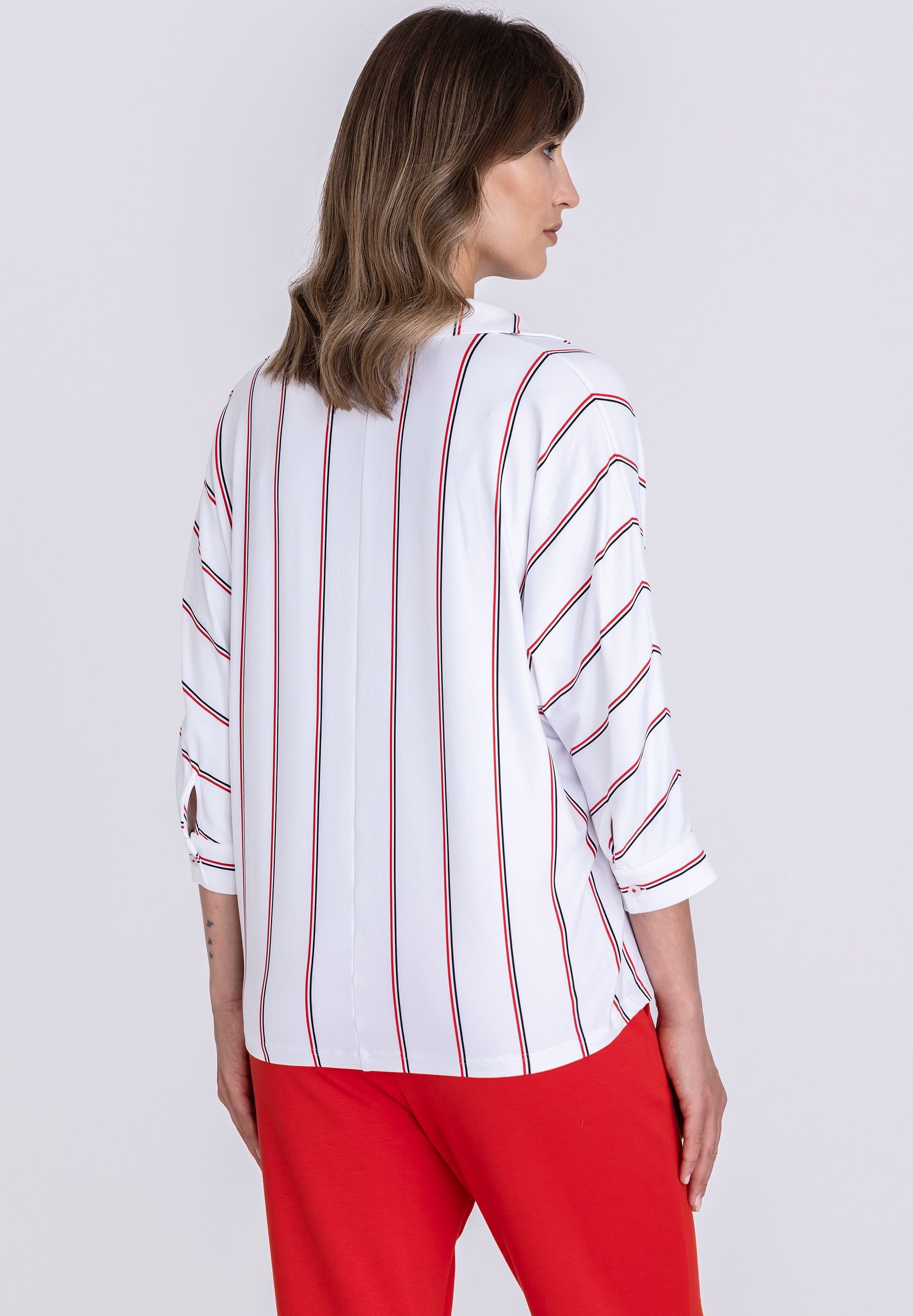 TUZZI Klassische Bluse mit Schlitz am Ärmel