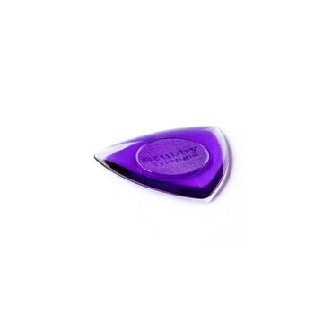 Dunlop Plektrum, Plektrum Stubby Triangle 2,00 6er Set hell purple - Plektren Set