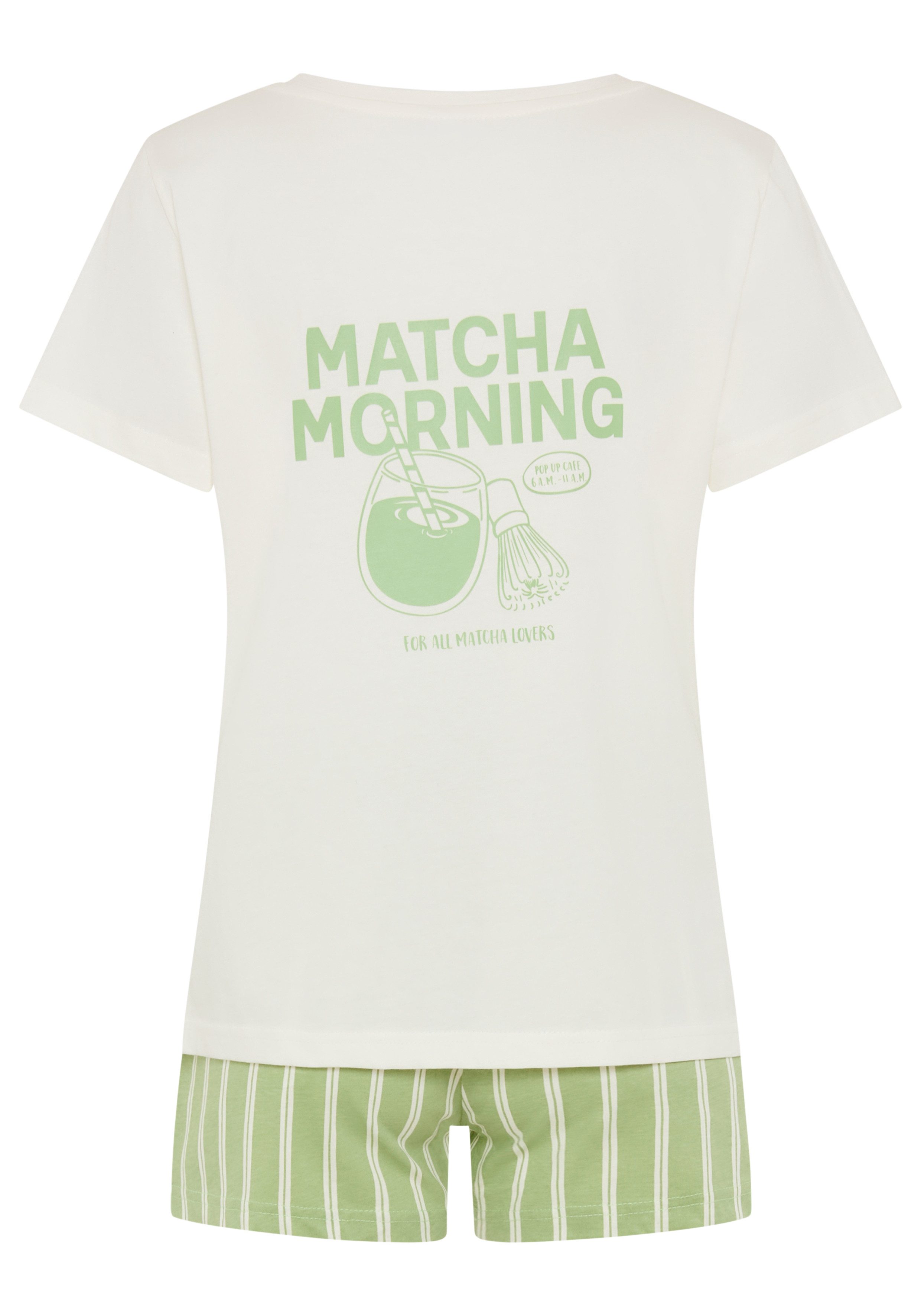 LSCN by LASCANA Shorty (Set, 2 tlg) mit Front-und Back-Print