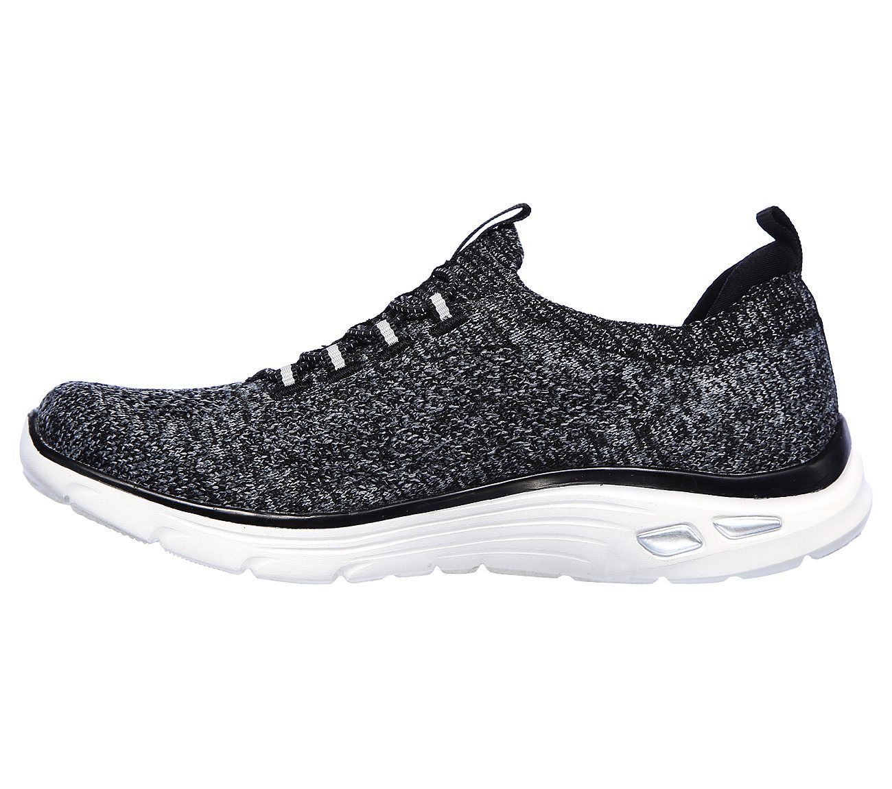 Skechers Sharp (20202448) Sneaker Witted Schwarz/Weiß