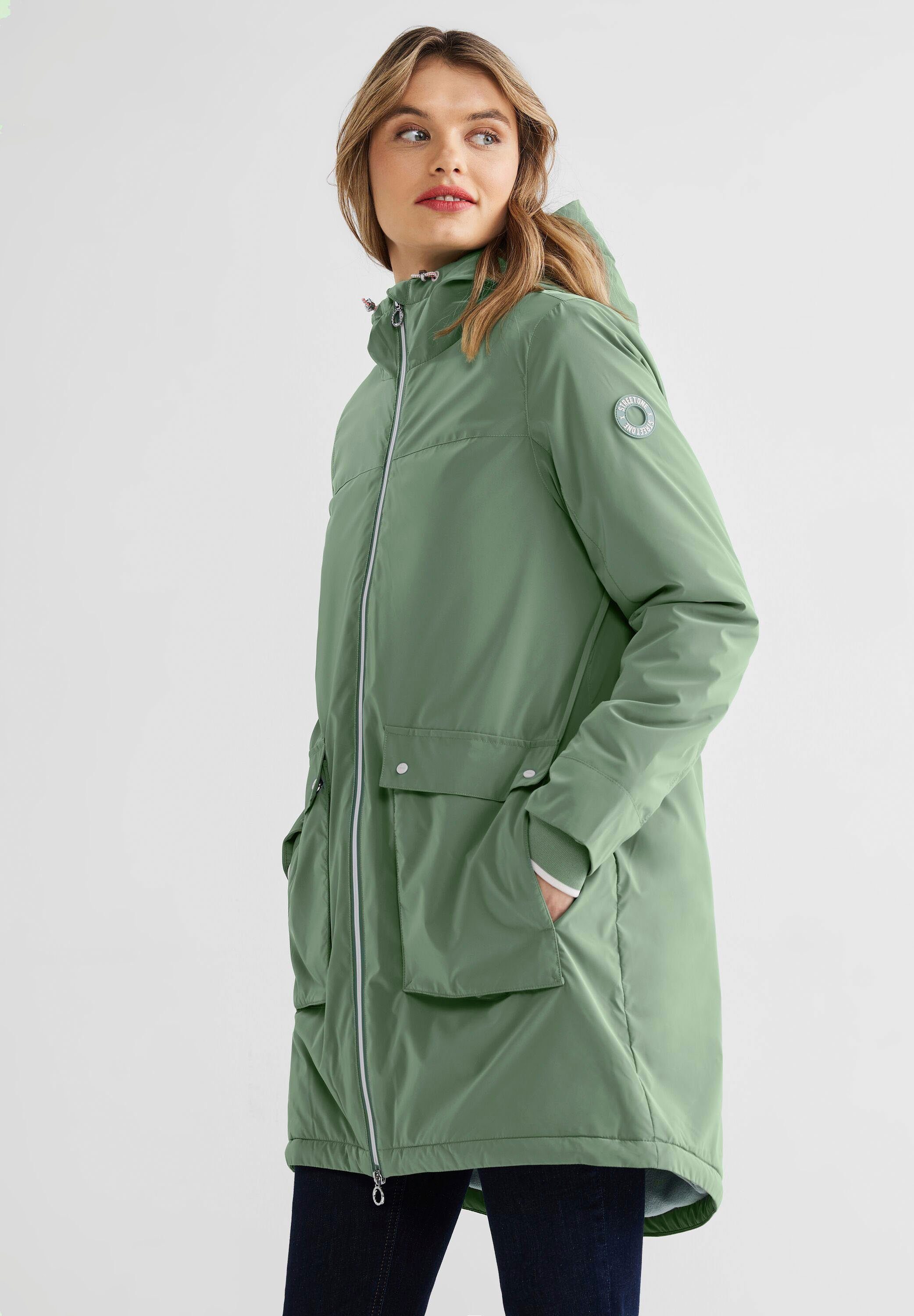 STREET Design Parka dark ONE desert mint in modernem