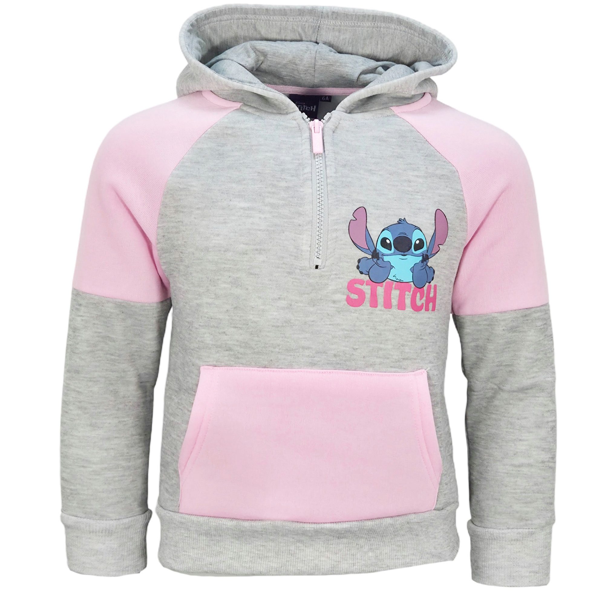 Disney Kapuzenpullover Disney Lilo und Stitch Kinder Mädchen Hoodie Kapuzenpullover Pulli Gr. 92 bis 128