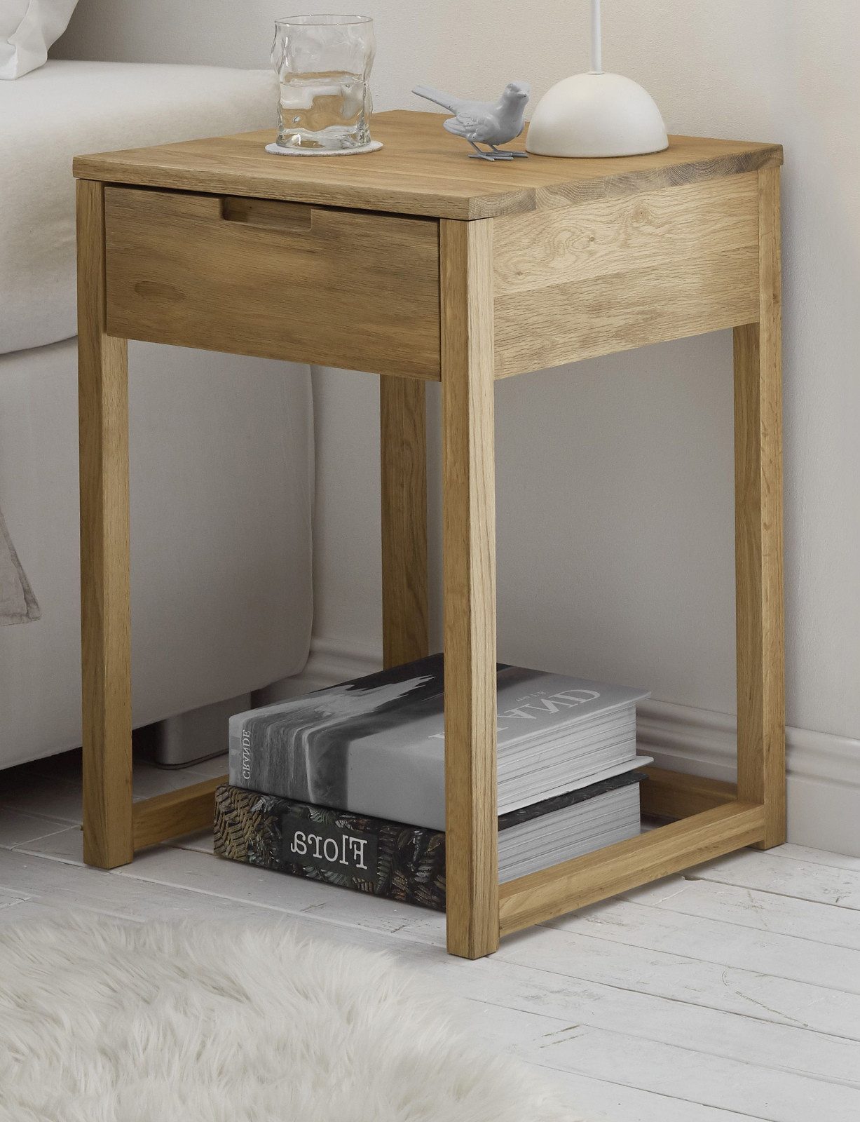 Furn.Design Nachttisch Westrup (Nachtkonsole in Eiche günstig online kaufen