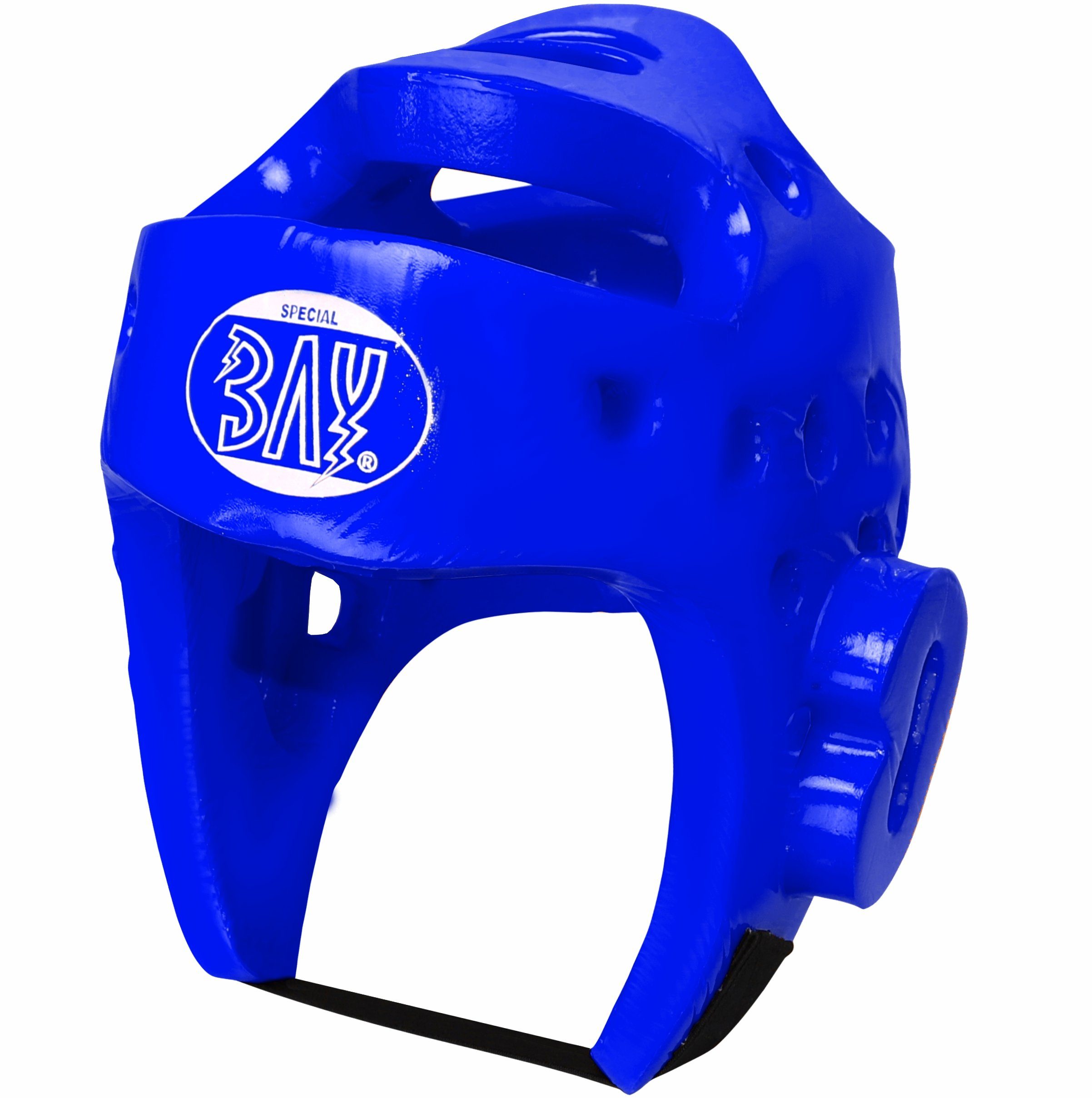 BAY-Sports Kopfschutz Kampfsport Kickboxen Taekwondo Schaumstoff Lack Kopfschutz, Kinder und Erwachsee, besonders leicht, abwaschbar, XS - XL