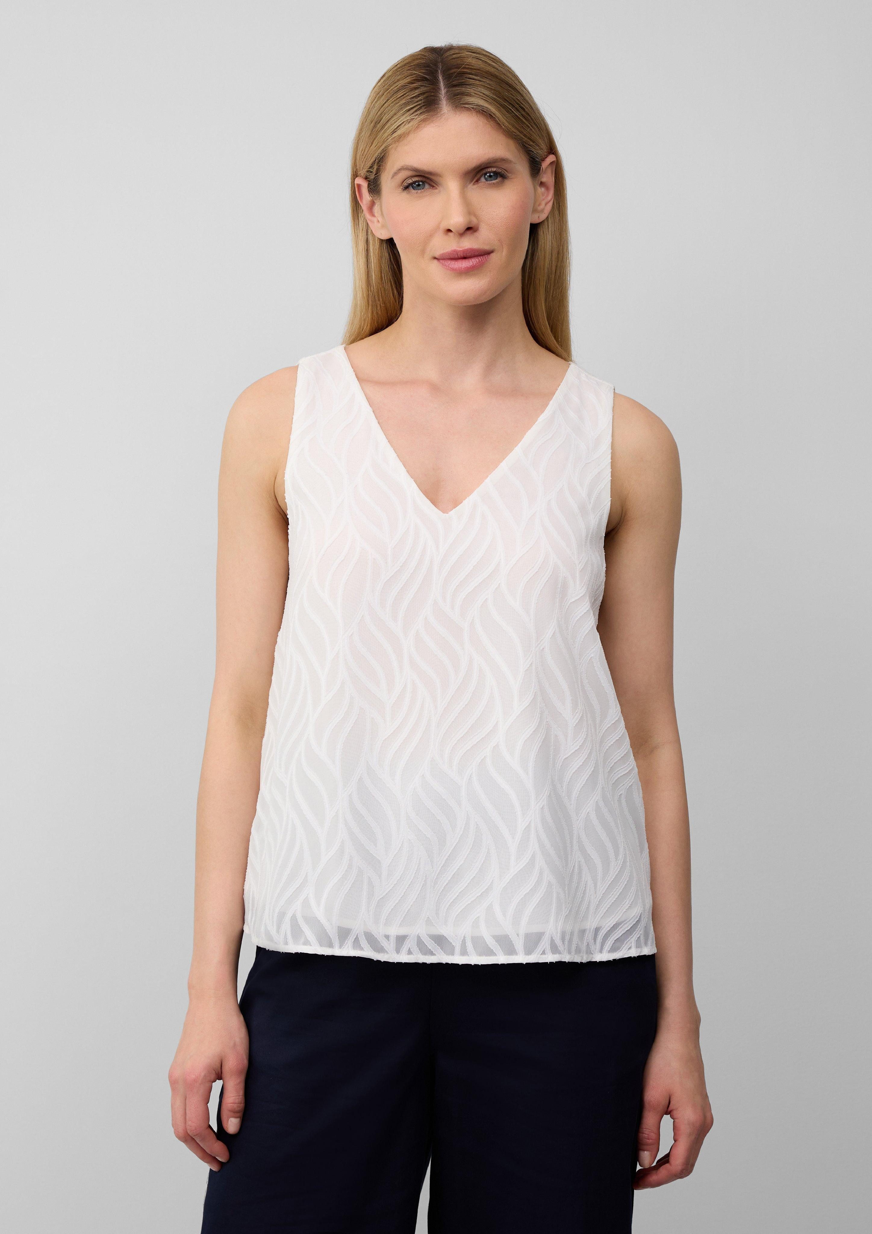 s.Oliver BLACK LABEL Blusentop Gefütterte Bluse günstig online kaufen