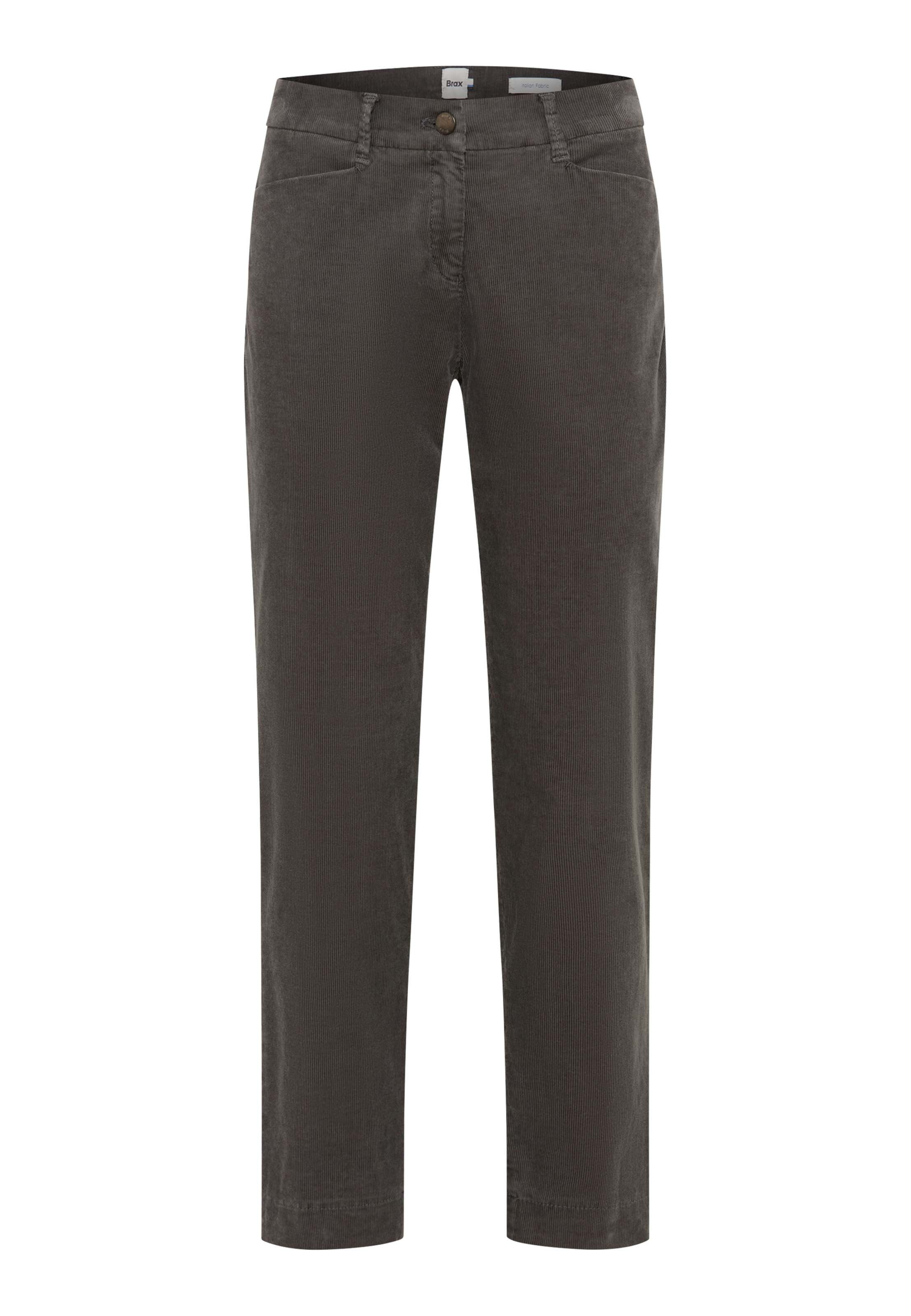 Brax 5-Pocket-Hose Style MARA S Cord: Flatfronthose im Regular Fit – Bild 5 von 5