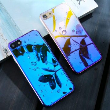 CoolGadget Handyhülle Farbverlauf Twilight Hülle für Samsung Galaxy J6 2018 5,6 Zoll, Robust Hybrid Cover Kamera Schutz Hülle für Samsung J6 2018 Case