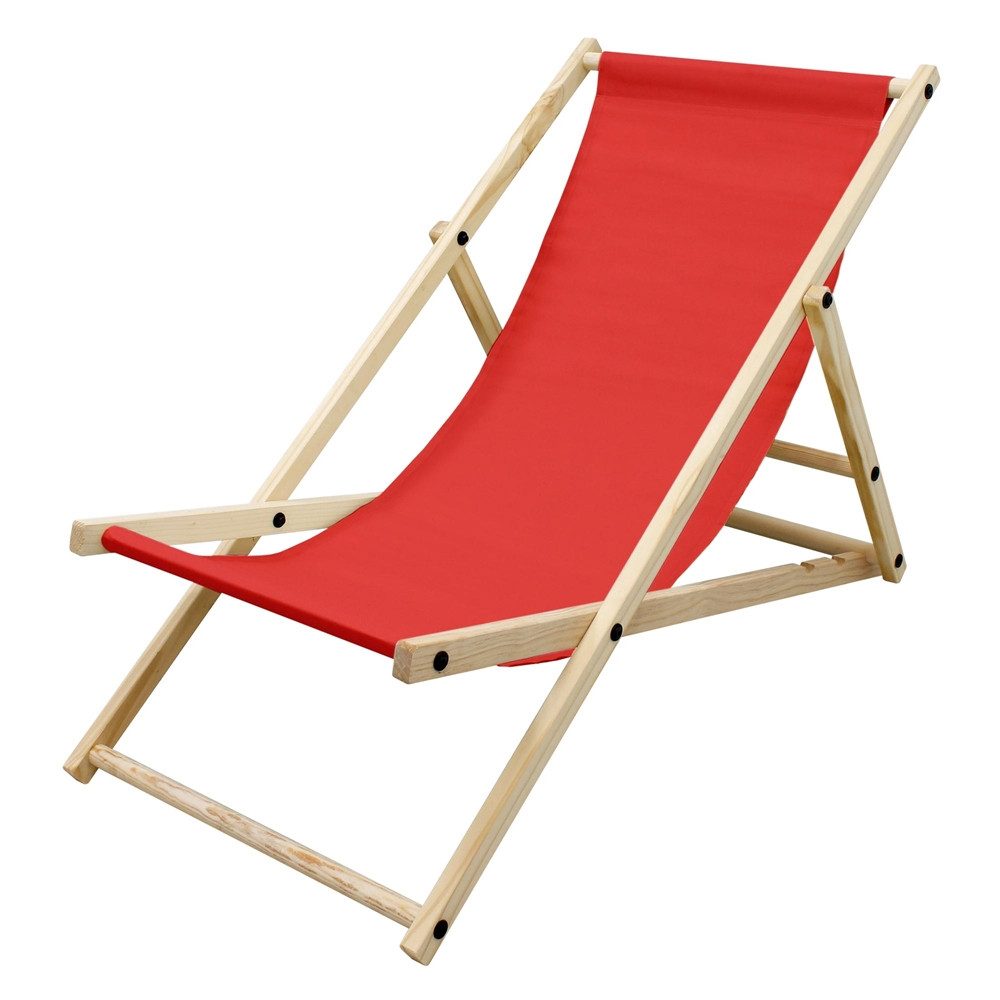 ECD Germany Gartenliege Holz Beachstuhl klappbarer günstig online kaufen