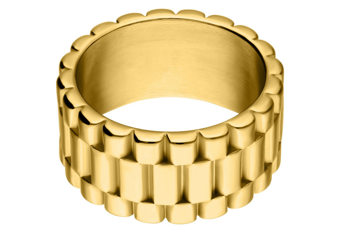 Wildcat Fingerring Bracelet Ring für, 1 Stück, Chirurgenstahl 316L - wasserfest, hautverträglich, Gold