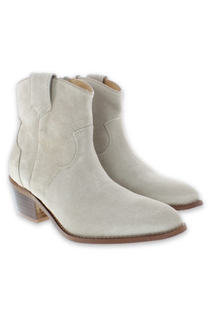 XAVER LUIS Schuhmanufaktur Western Boots - MYRA - Kalbvelour corda Stiefelette