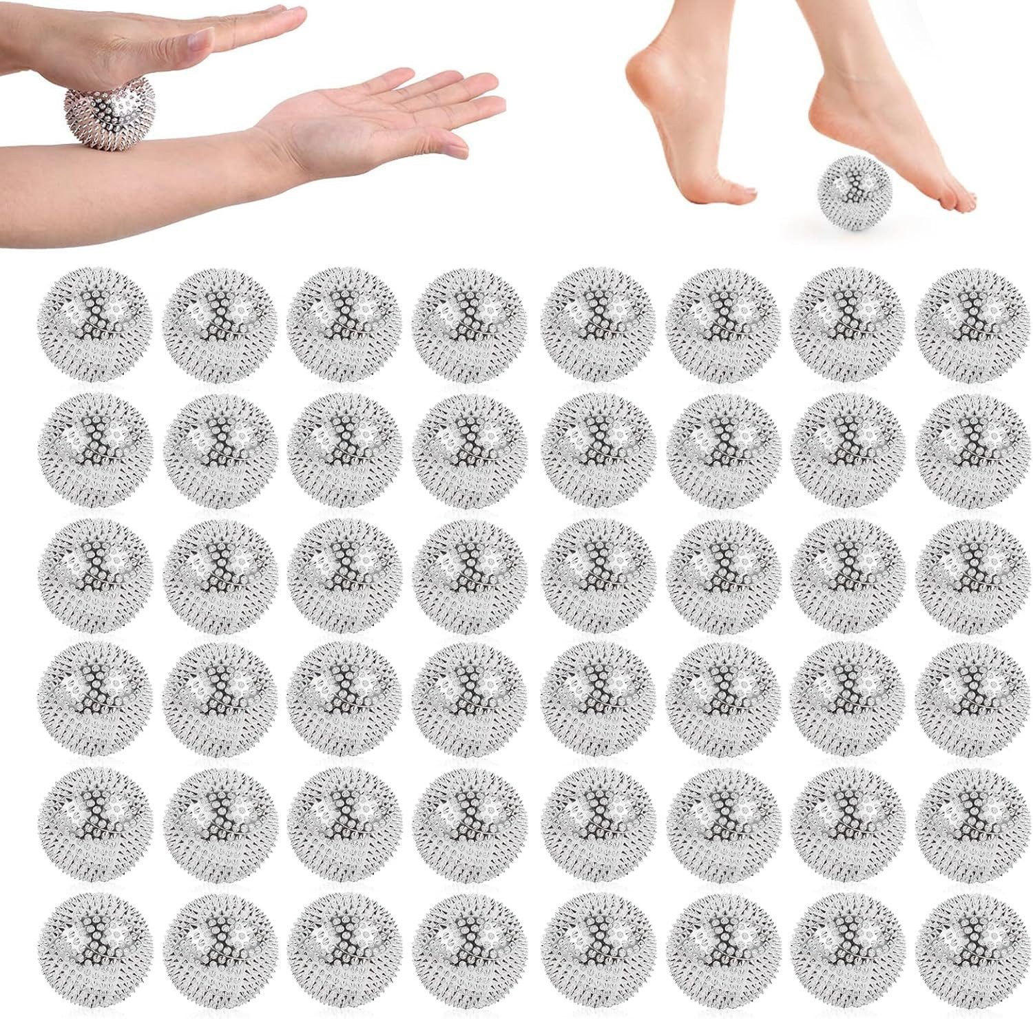 FELIXLEO Massageball 24 Stück Magnetische Akupressur Igelball Massage Kugeln, 1-tlg.