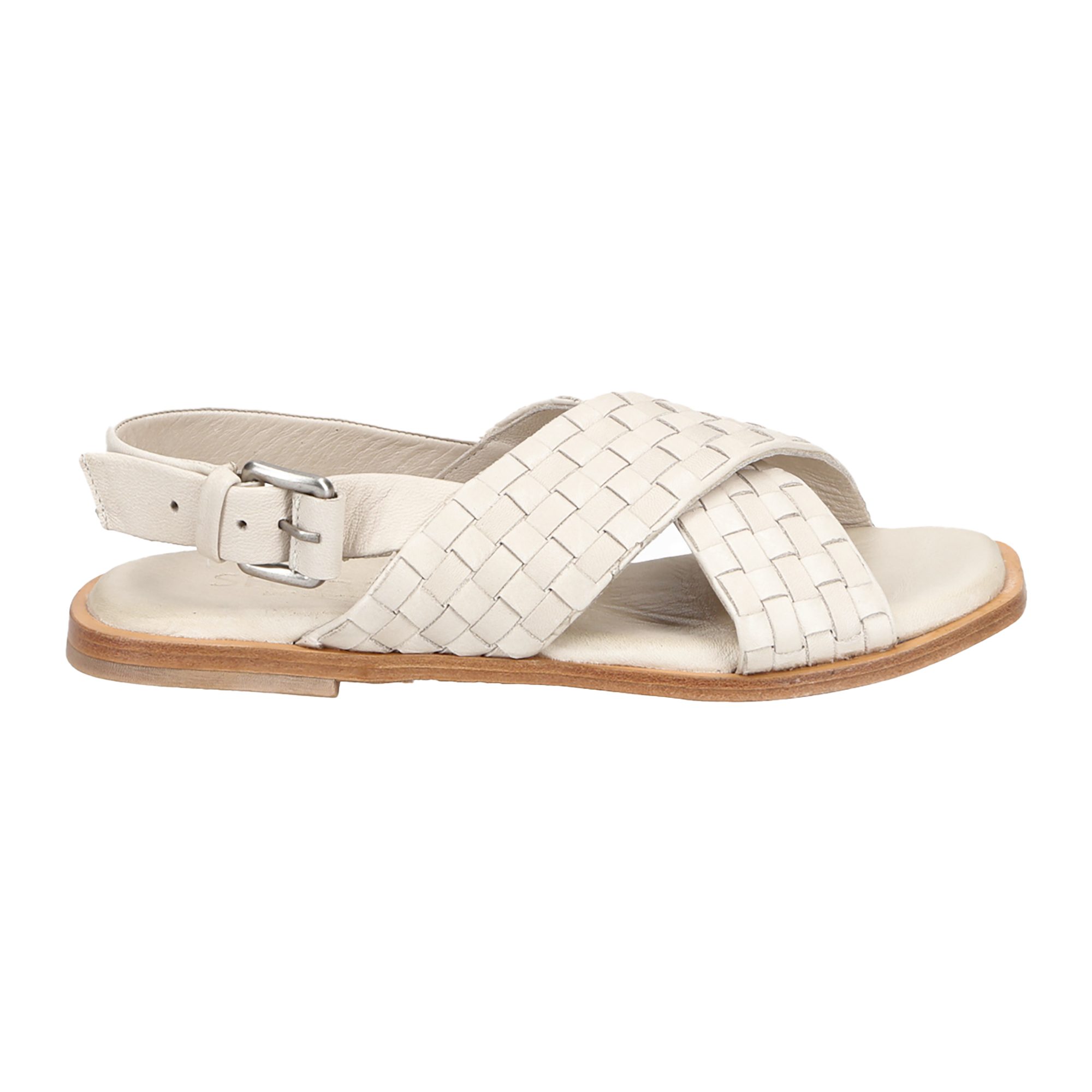 Shabbies Amsterdam Shabbies Amsterdam 170020170 OFFWHITE, Sandaletten, Weiß, Damen Sandalette