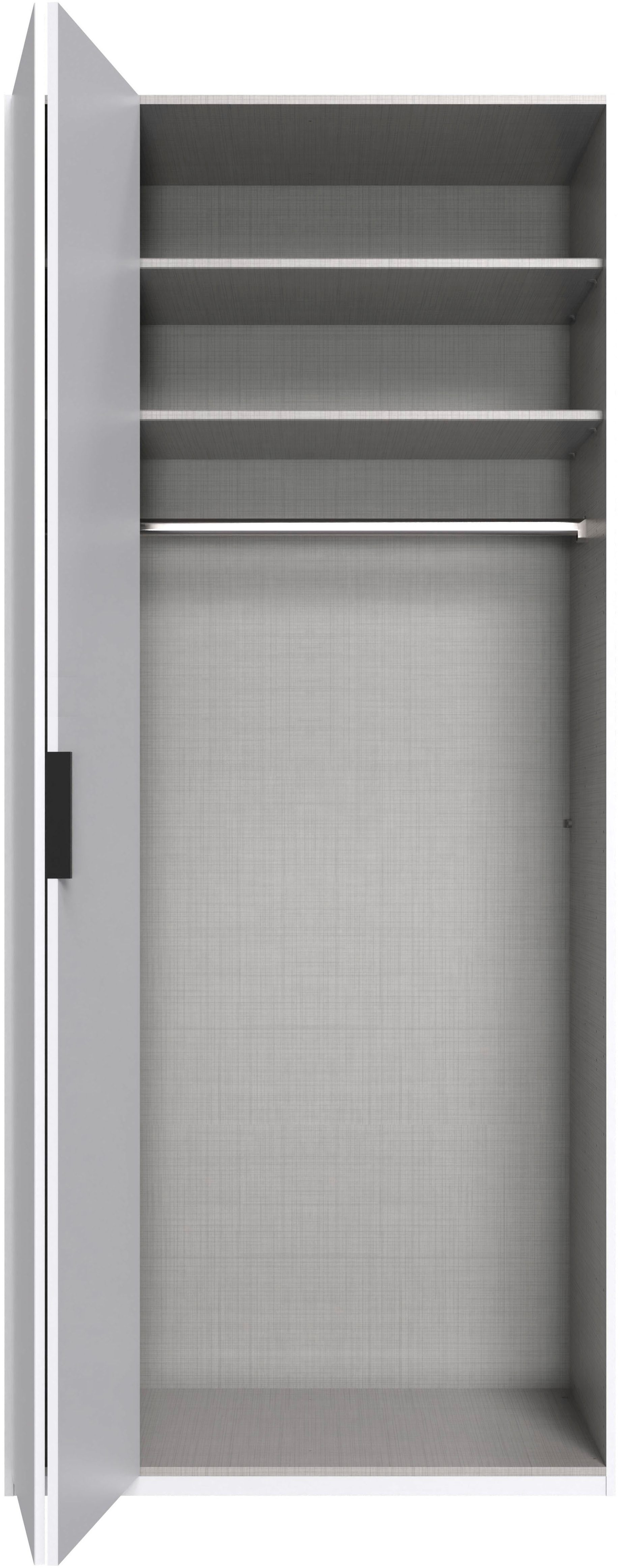 Wimex Kleiderschrank Oxford by fresh to go, in 3 Breiten, Made in Germany (wahlweise mit oder ohne Spiegel) mit hochwertigen Falttüren für den perfekten Überbli – Bild 3 von 5