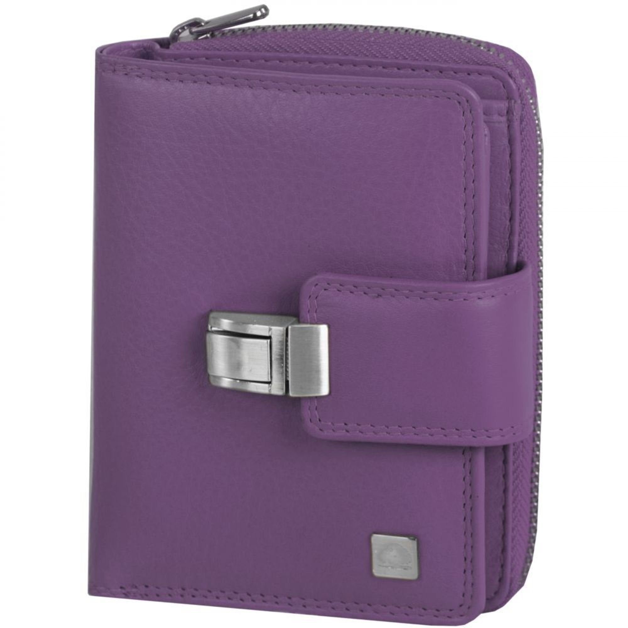 Geldbörse purple Greenburry Spongy, Leder