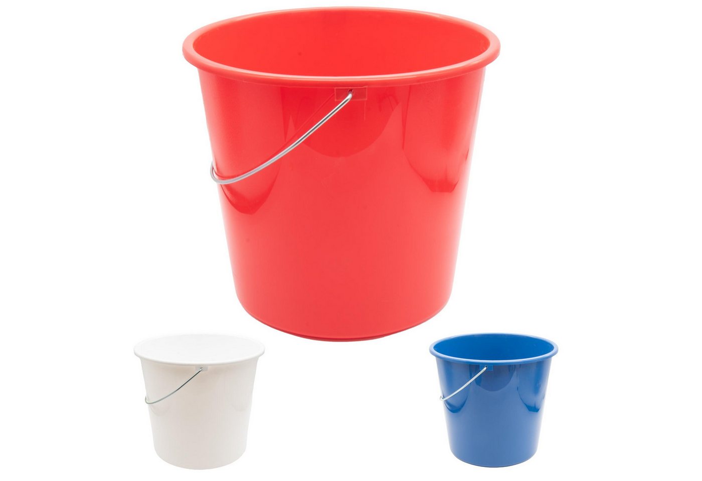 Thumbnail - TSB Werk Putzeimer Eimer 10 Liter Putzeimer Haushaltseimer 10, (2-tlg), Wassereimer, Kunststoffeimer, Universal