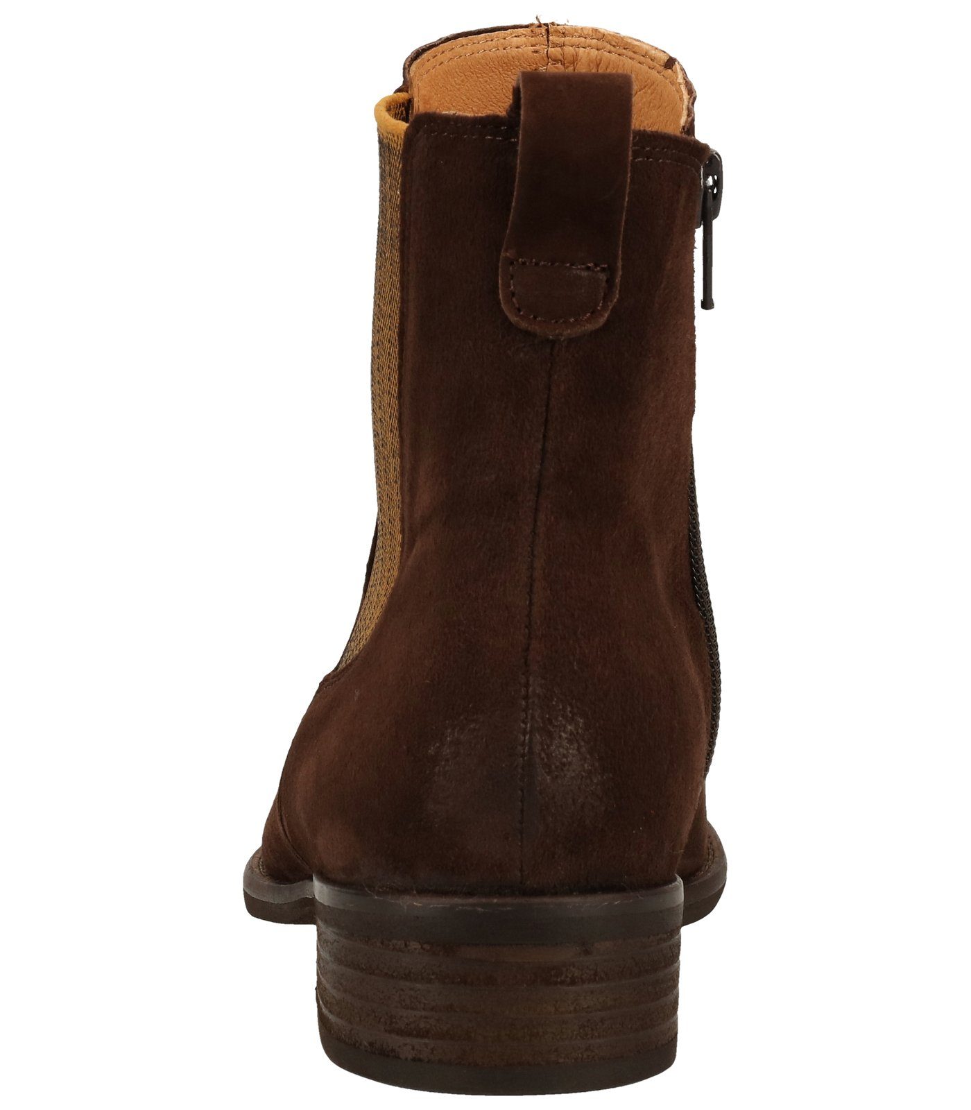 Mocca Leder/Textil Stiefelette Gabor Stiefelette