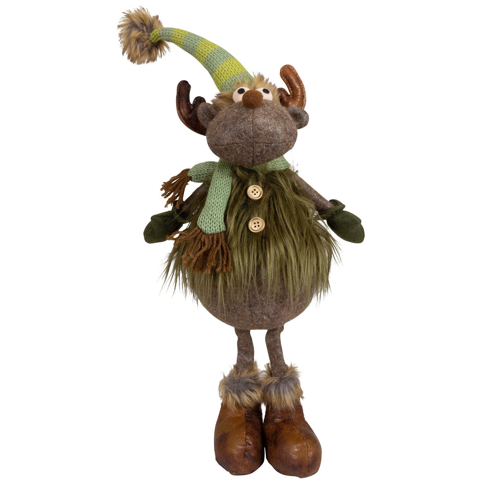 Christmas Paradise Weihnachtsfigur Elch 50 cm (67 cm) (Rentier, 2 St., stehend), Weihnachtsdeko, grün