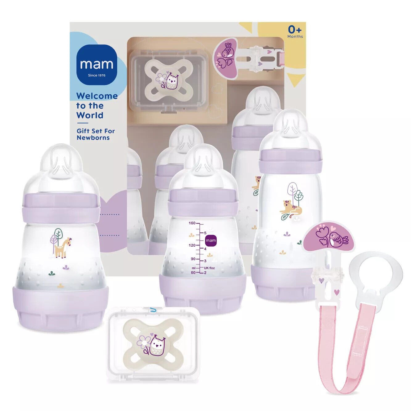 Babyflasche Welcome to the World Set, Geschenk zur Geburt