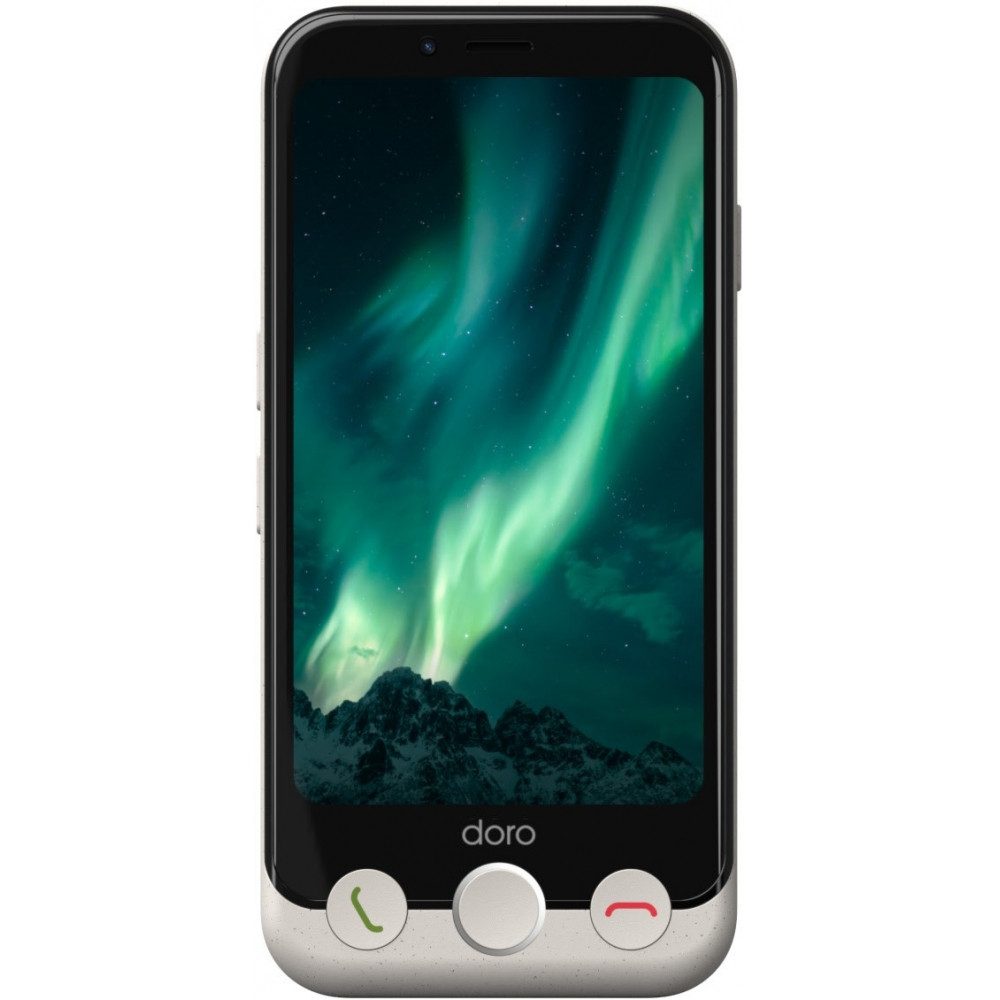 Doro Aurora A10 64 GB / 4 GB - Smartphone - bone Smartphone (4,5 Zoll, 64 GB Speicherplatz)