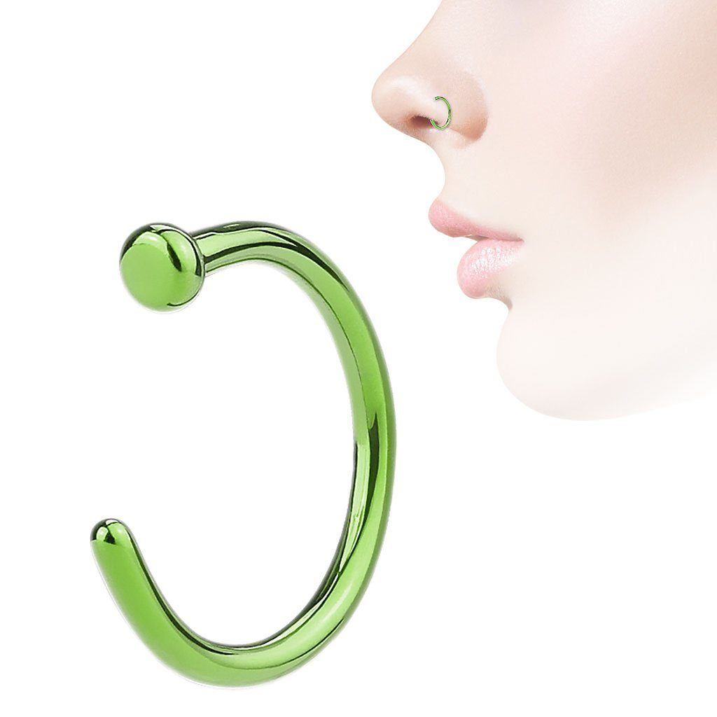 Taffstyle Nasenpiercing Fake Ring Piercing Hoop günstig online kaufen