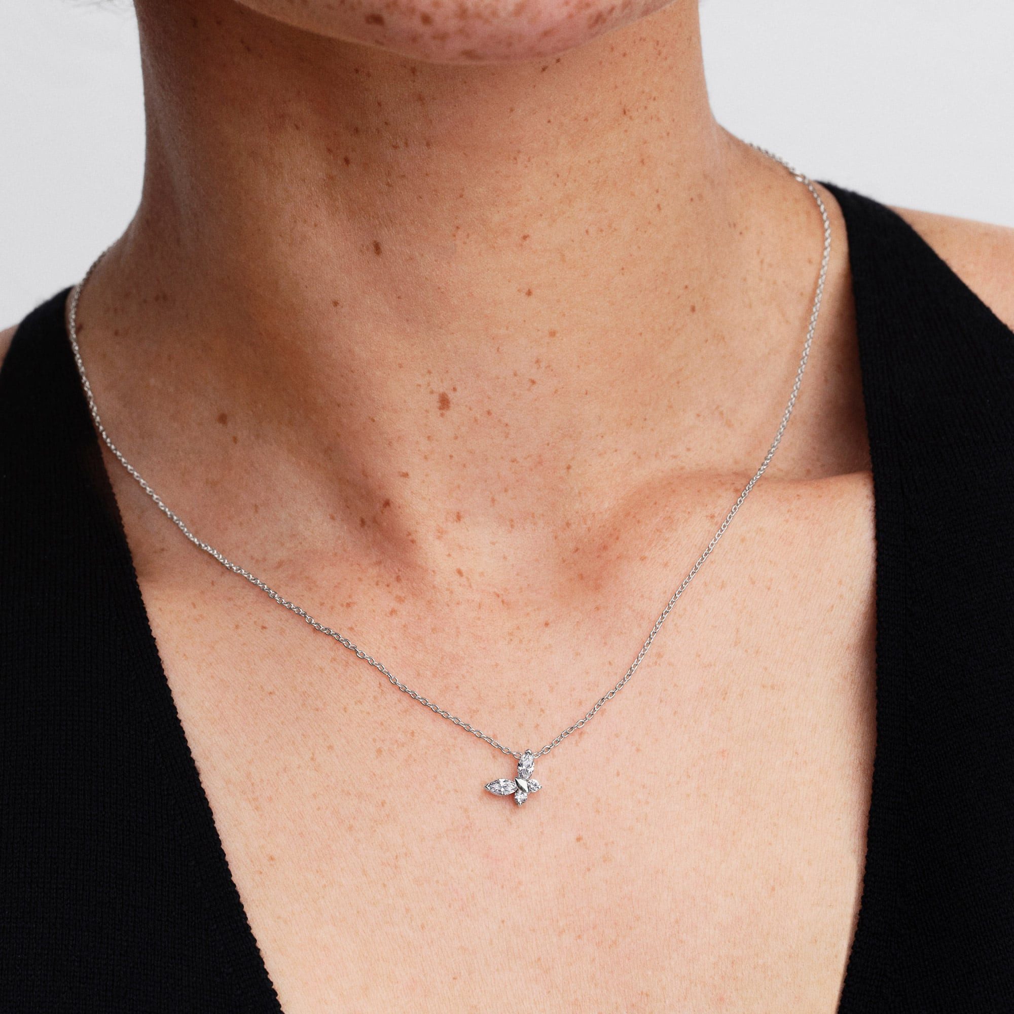 Pandora Kette mit Anhänger Damen-Silber günstig online kaufen