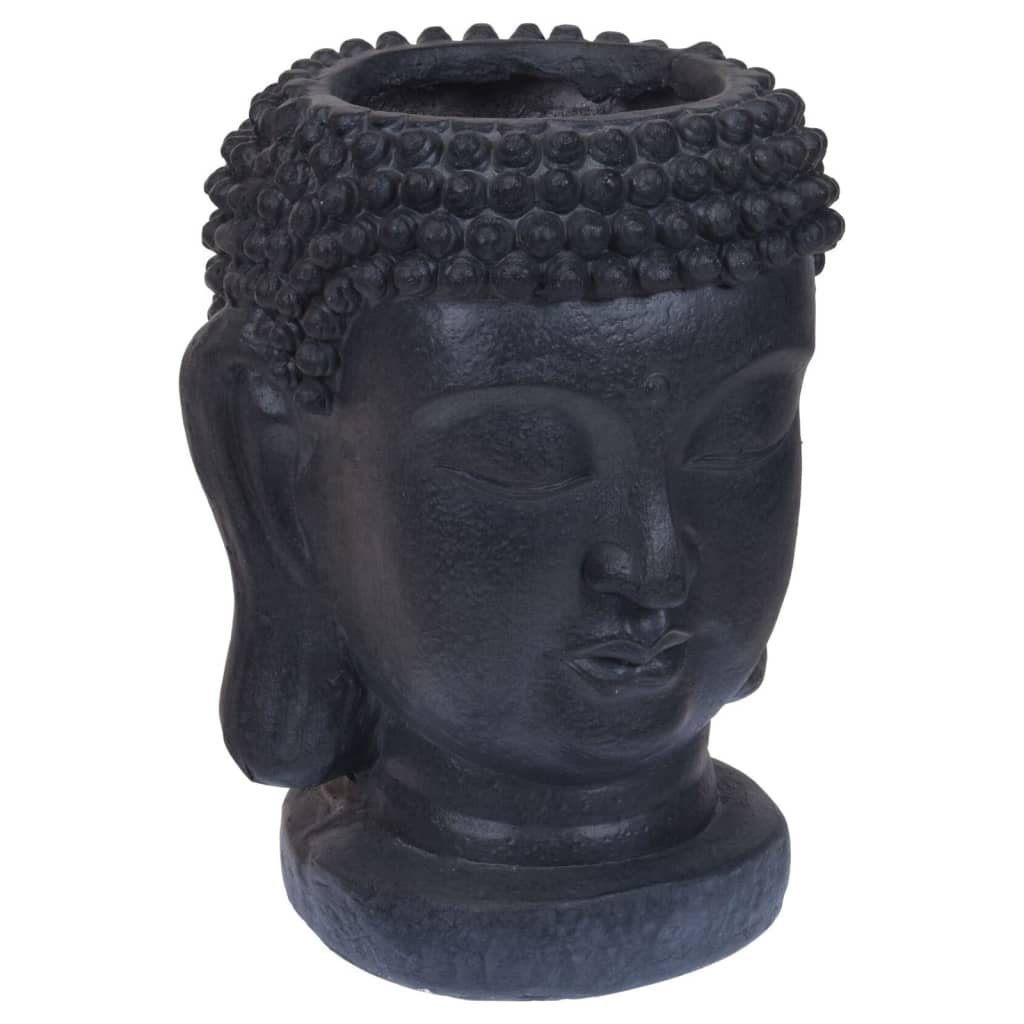 St) Buddha-Figur Anthrazit Progarden 25x26x35 Blumentopf cm (1 Blumentopf