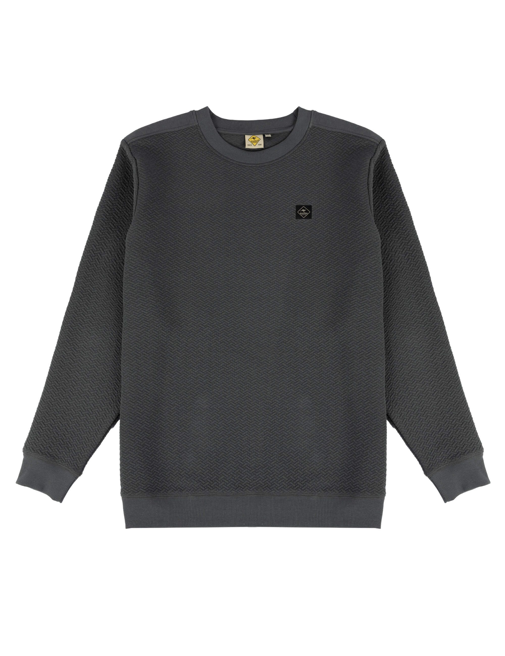 ROADSIGN australia Sweatshirt Logo Knit (1, 1-tlg., 1) strukturierter Hoody für stilvolle Layer-Styles im Herbst