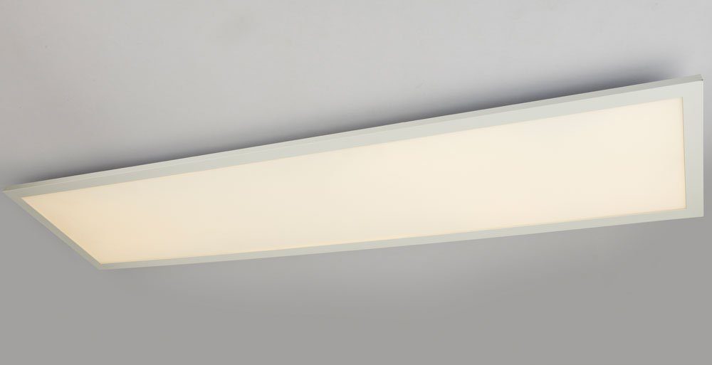 verbaut, Globo Arbeits Zimmer Lampe Büro fest Panel, Warmweiß, LED Aufbau-Einbau-Panel LED-Leuchtmittel LED Decken Lampe