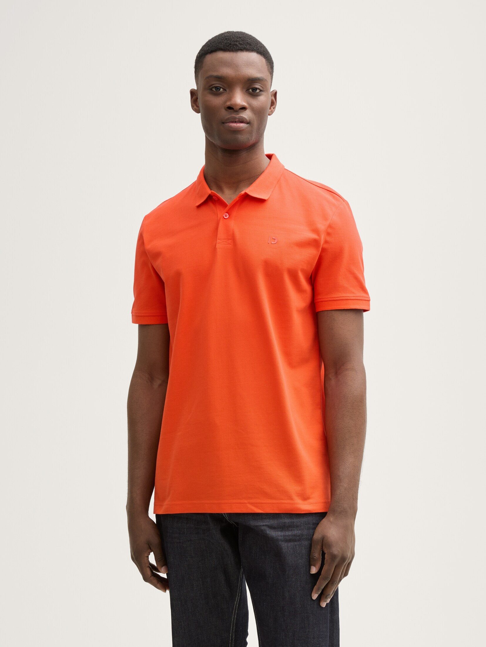 TOM TAILOR Denim Poloshirt Piqué Poloshirt günstig online kaufen