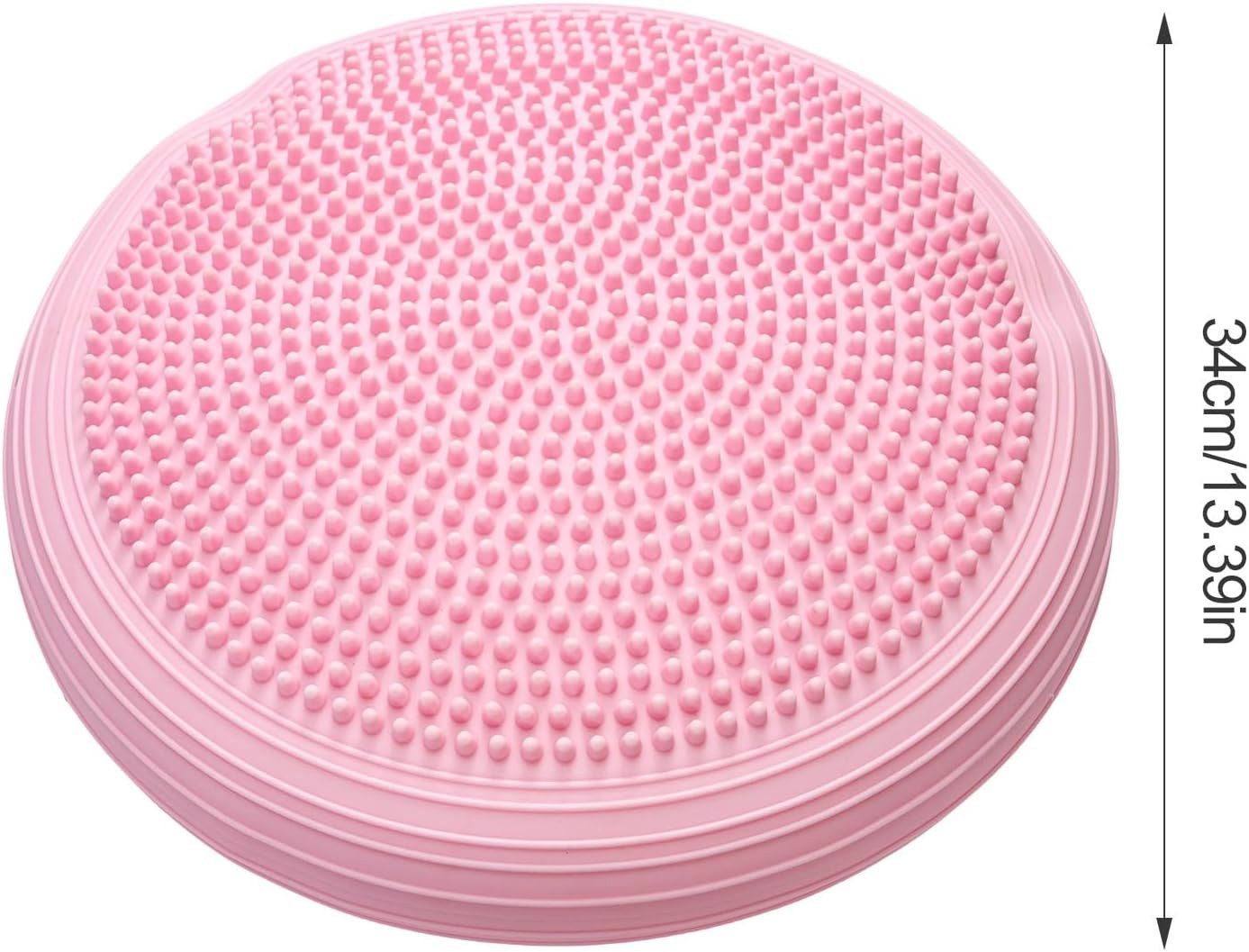 Youyijia Balanceboard Balance Kissen 34 cm mit Pumpe Balancekissen Ballsitzkissen