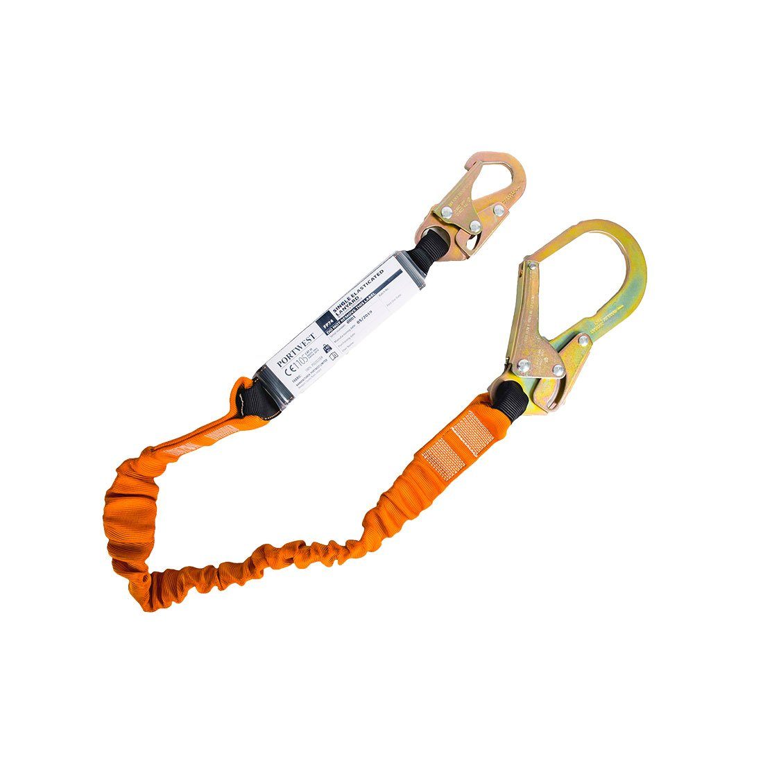 Fallschutzseil FP74 - Einzelnes 140 kg Seil mit Schockabsorber Seil
