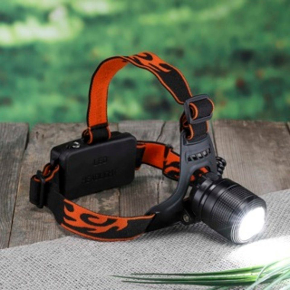 HI Kopflampe LED Kopflampe mit 1 hochleistungs LED ~ 350 Lumen (1-St)
