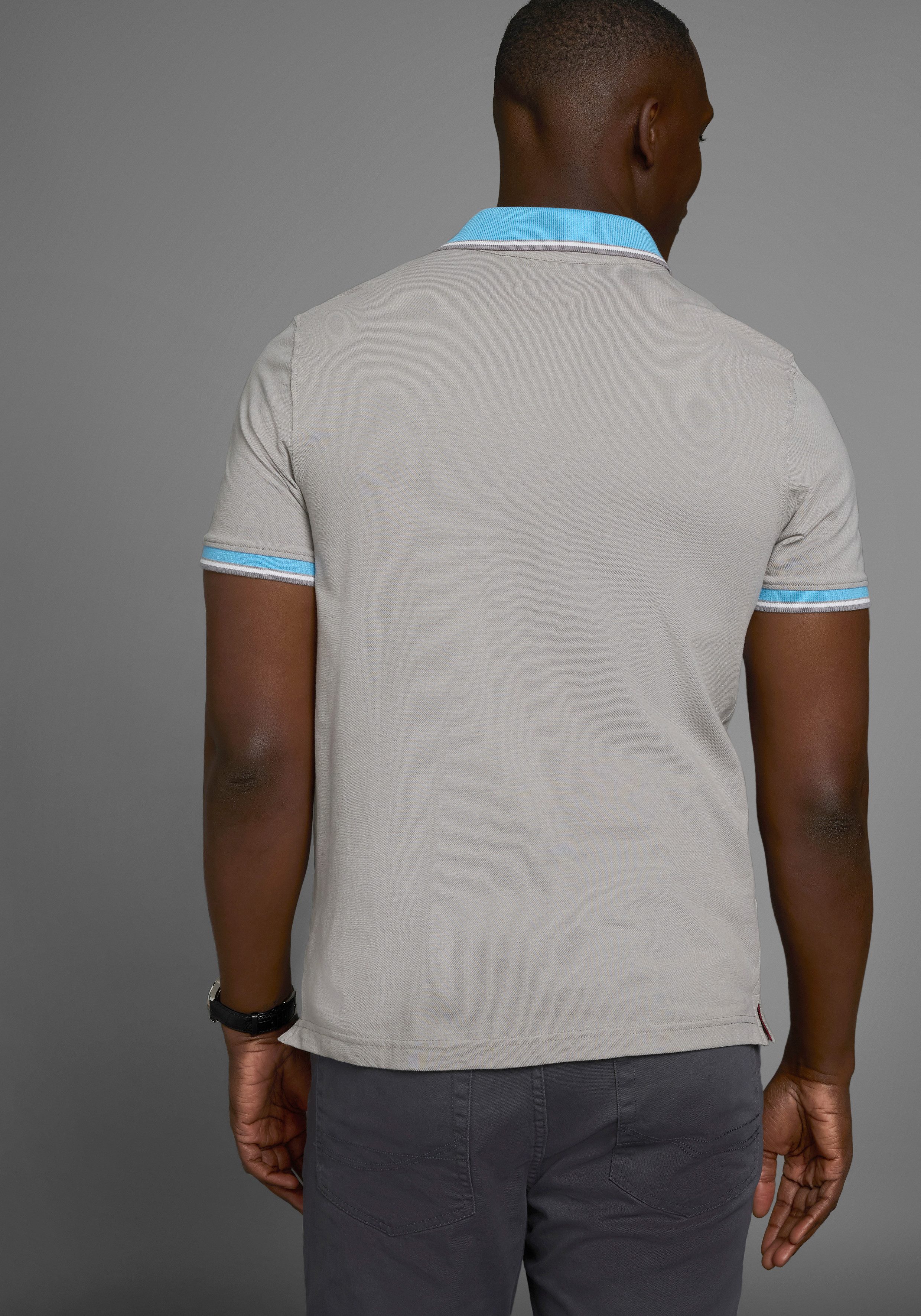 Man's World Poloshirt Kurzarm, lässige Passform, günstig online kaufen