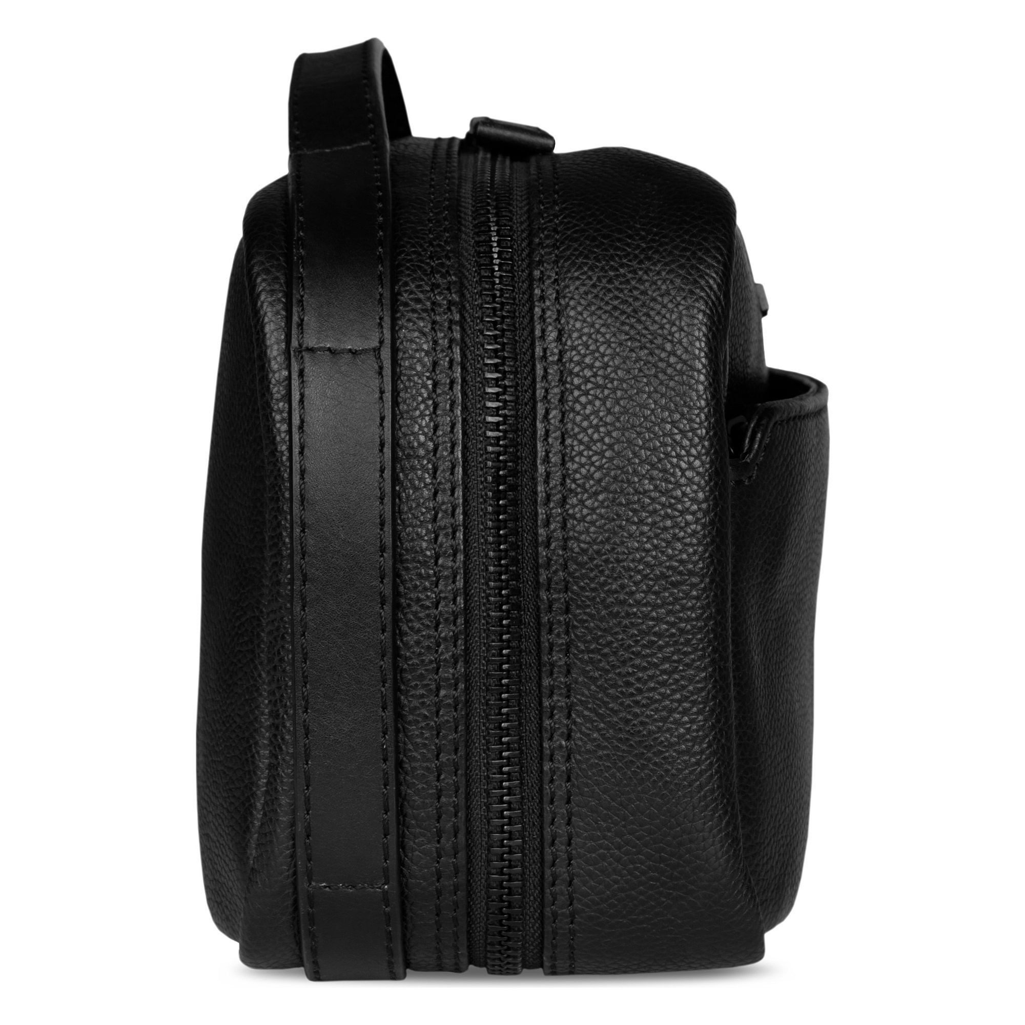 bugatti Kulturbeutel Black, Leder