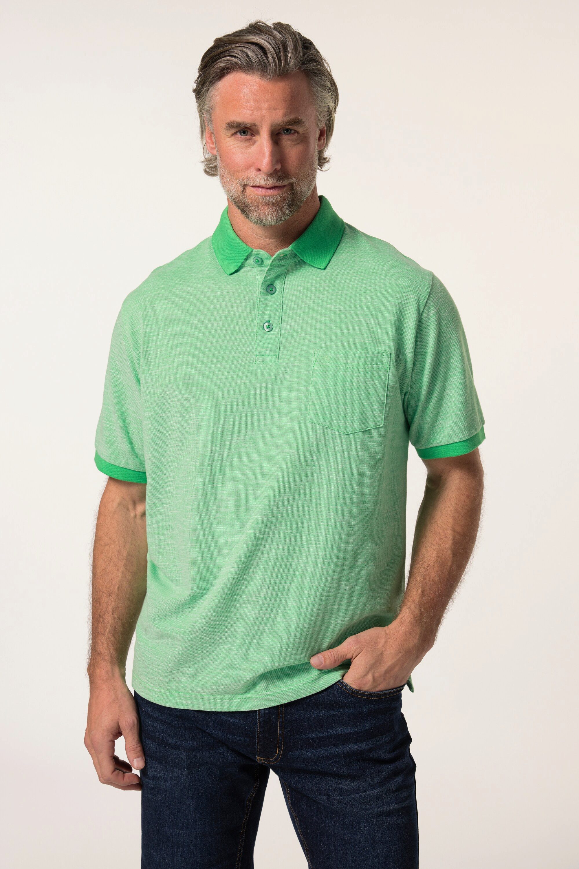 Boston Park Poloshirt Poloshirt Halbarm Piqué