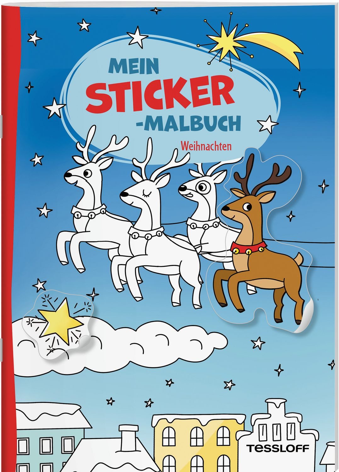Mein Sticker-Malbuch. Weihnachten / diverse