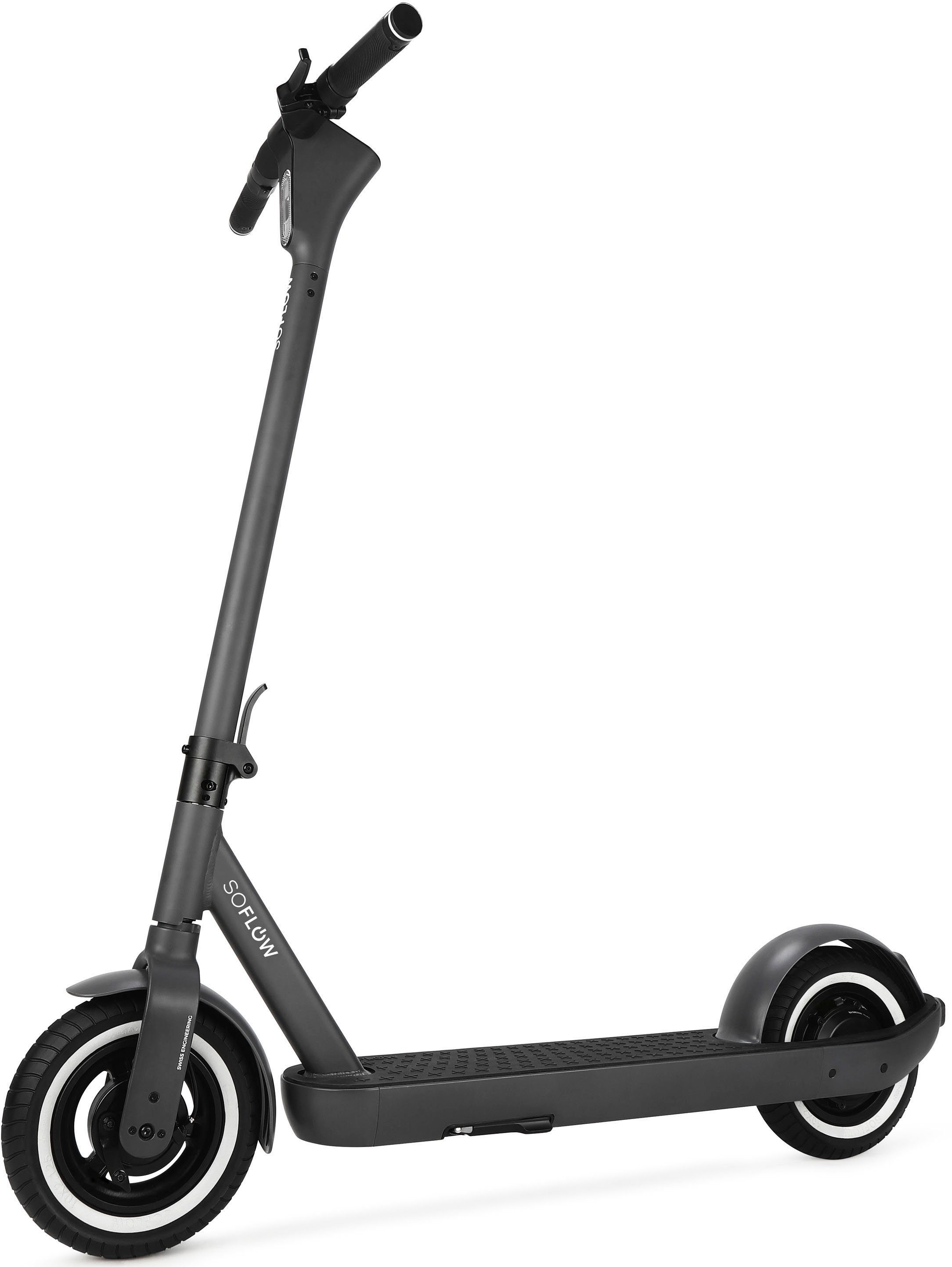 soflow E-Scooter SO ONE PRO, 20 km/h schwarz