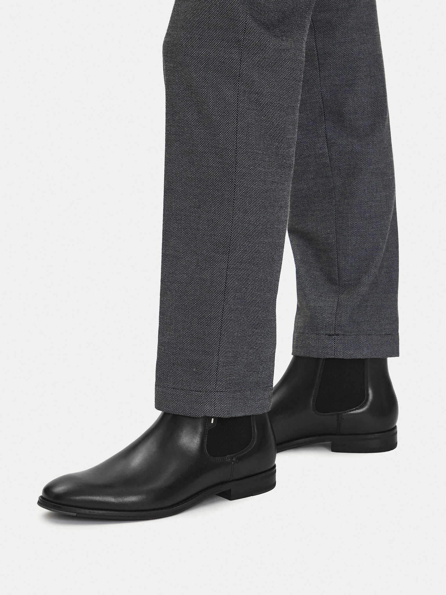 GINO ROSSI Gino Rossi Schwarze Herrenstiefel CEO-SOPRANO-06 125 Schnürstiefel