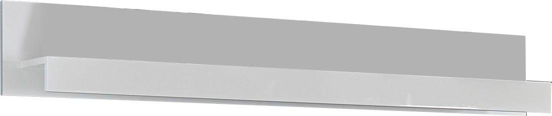 Home affaire Wohnwand Carat, (Set, 4-St), wird jeweils mit zwei Leisten angeliefert, 1 x grau, 1 x weiss