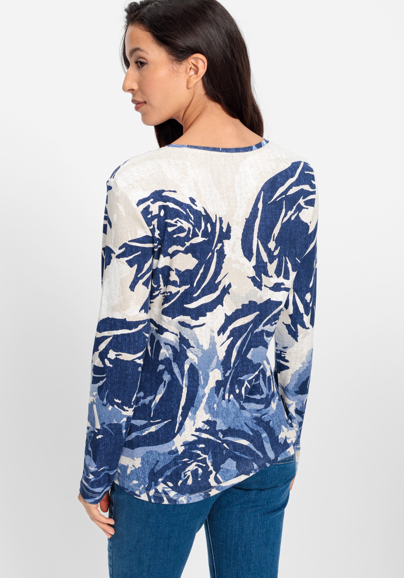 Olsen Langarmshirt T-Shirt Long Sleeves günstig online kaufen
