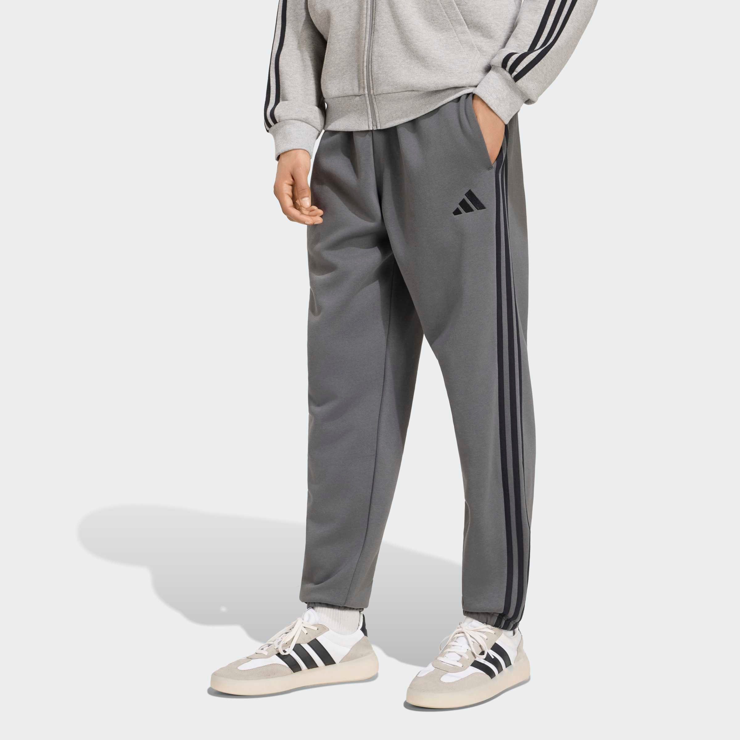 adidas Sportswear Sporthose ESSENTIALS 3-STREIFEN, SCHMAL ZULAUFEND, BÜNDCHEN