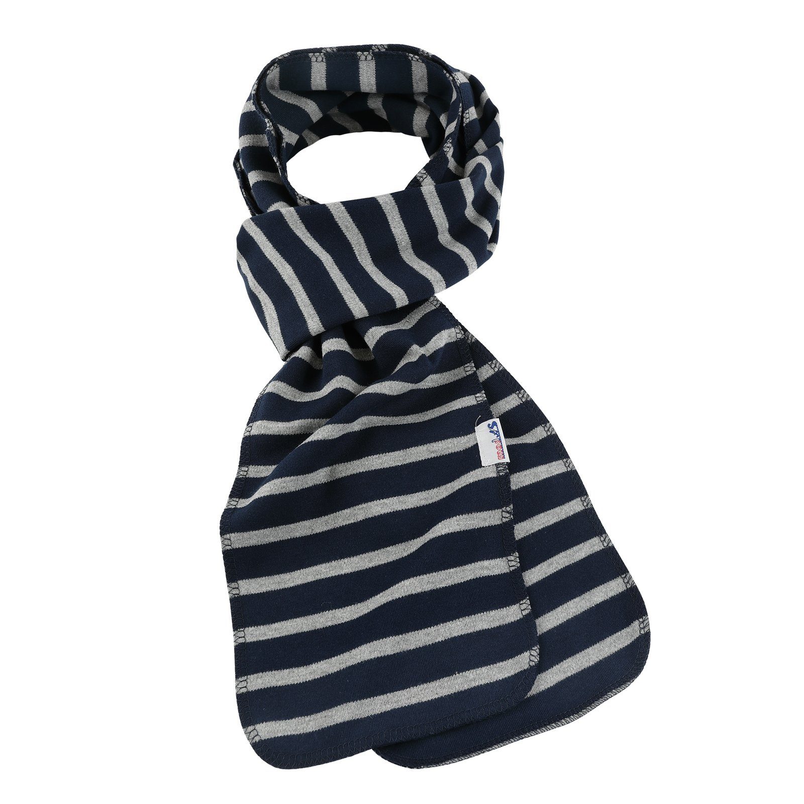 modAS Schal, Unisex Bretonischer Kettelrandschal - Herrenschal Damenschal aus Baumwolle