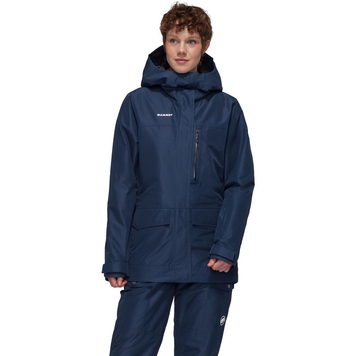 Mammut Skijacke Fall Line Hardshell Thermo Hooded Jacket Women Isolierte Skijacke für ultimativen Komfort und Schutz bei langen