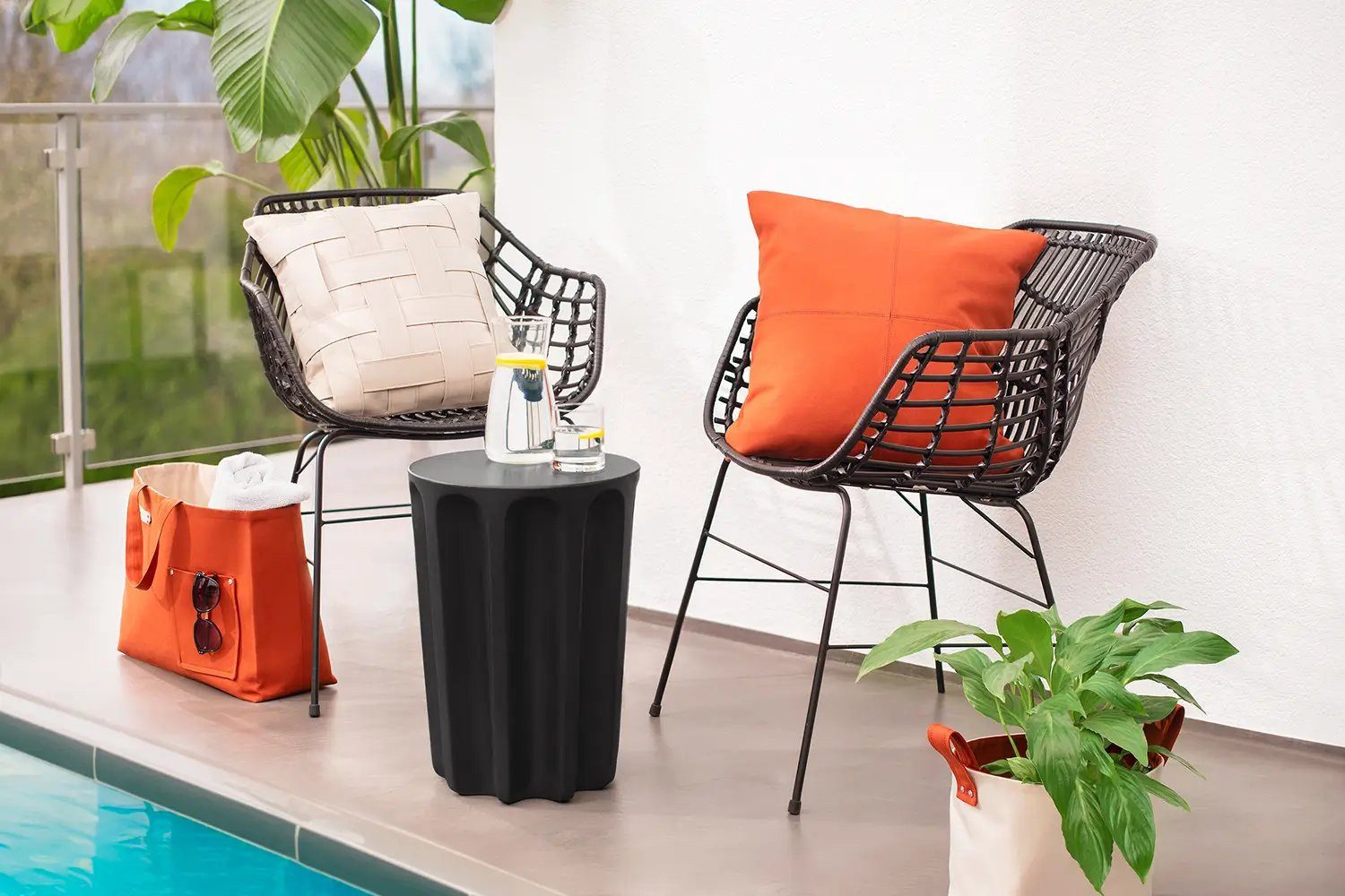 Stofferia Stoff Outdoor 40 Nähgarn Gütermann 400 M Schwarz, Meterware – Bild 5 von 5