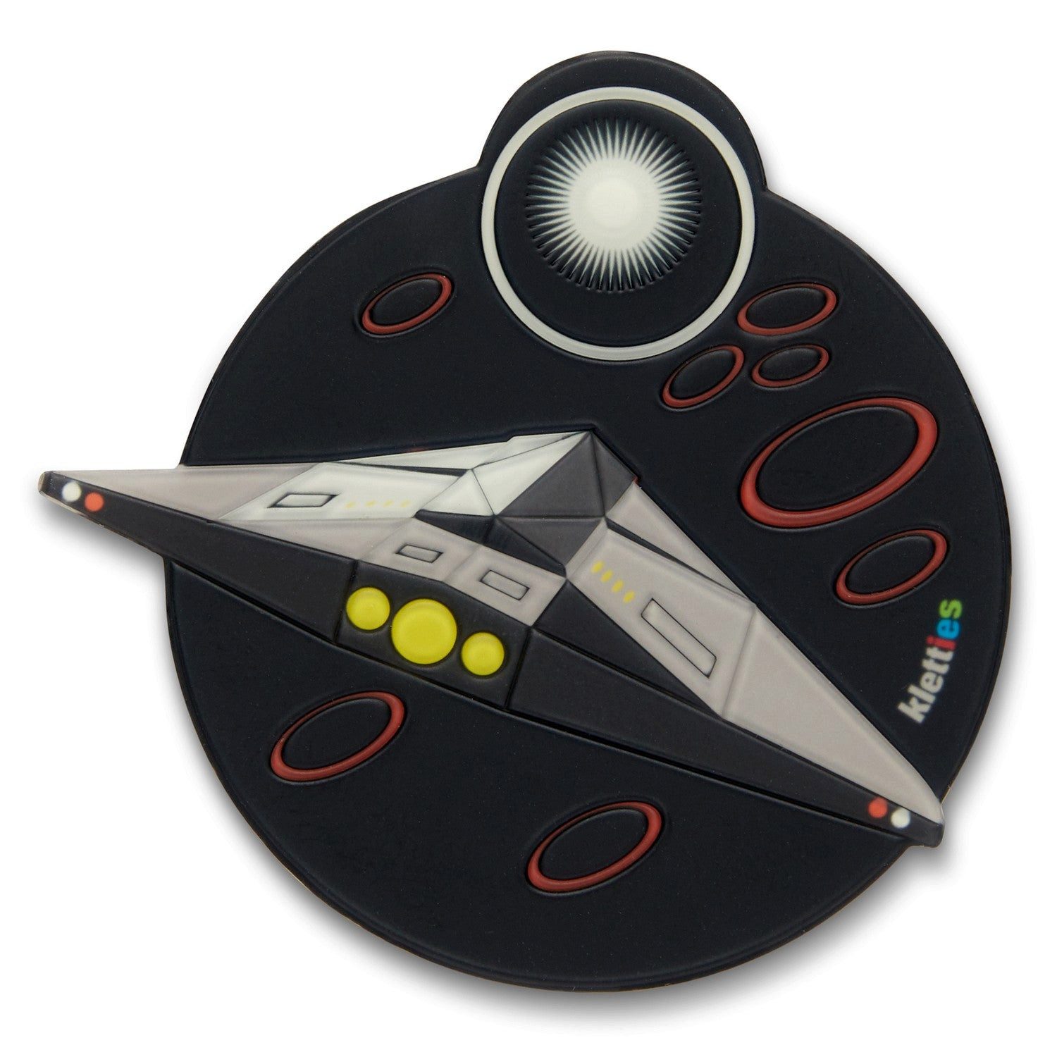 Schulranzen Zubehör Klettie - 3D Silikon (Space)