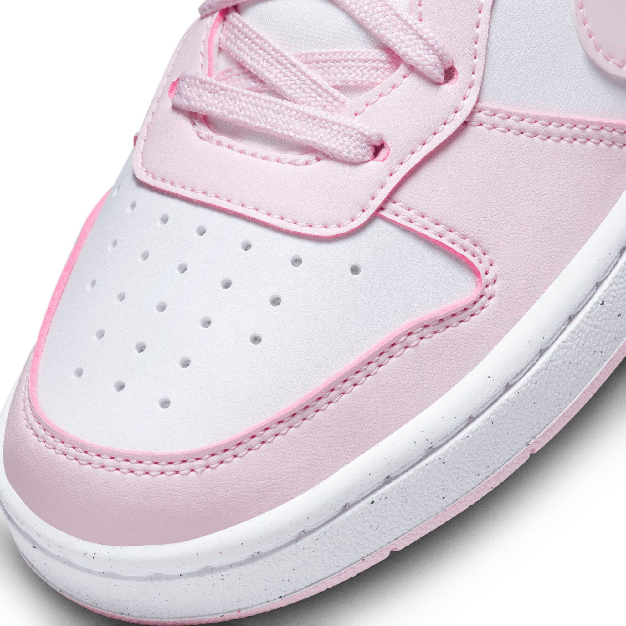 Nike Sportswear COURT BOROUGH Sneaker (GS) LOW RECRAFT white/pink