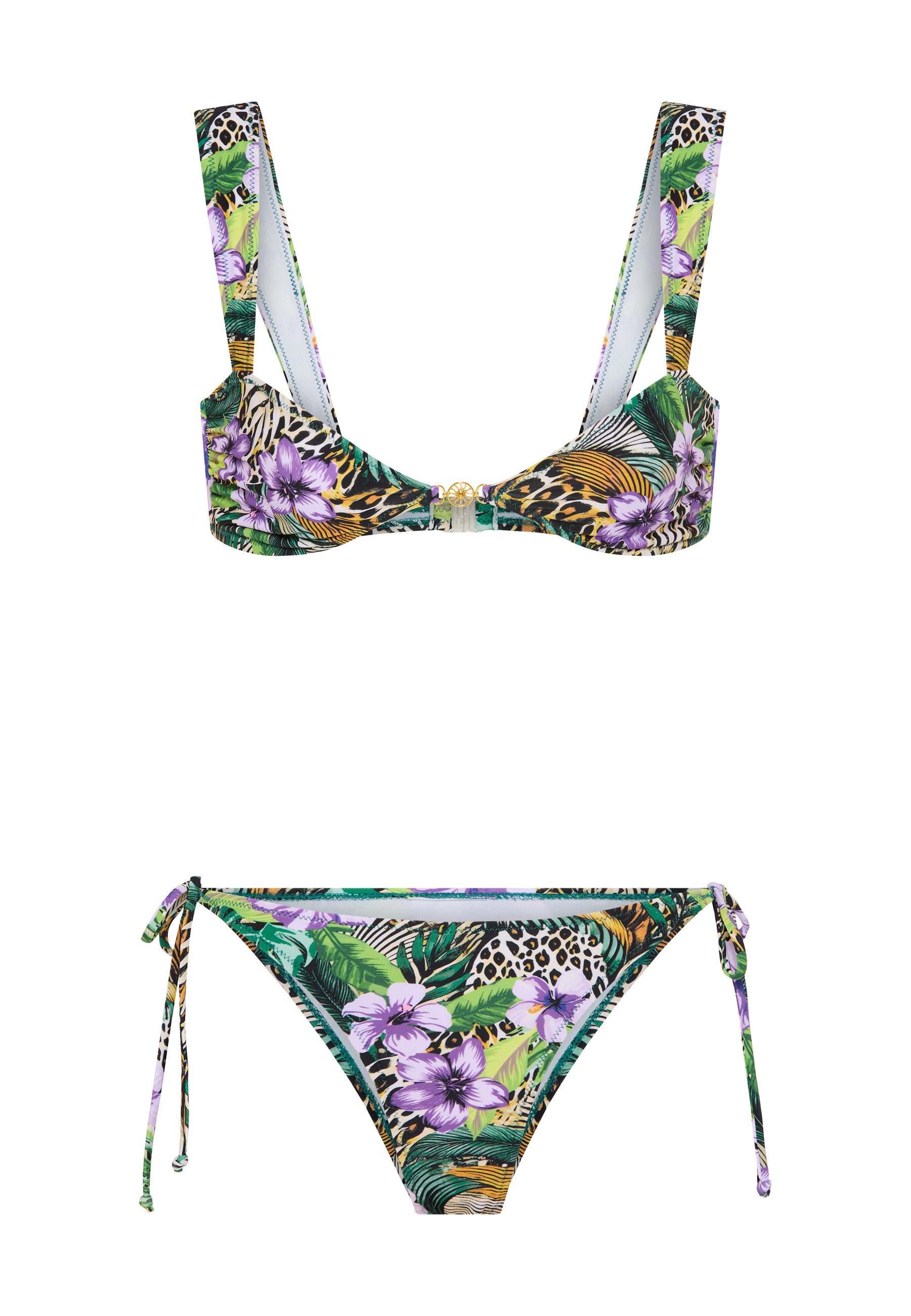 LSCN by LASCANA Bandeau-Bikini Eliza mit Zierdetail zwischen den Cups