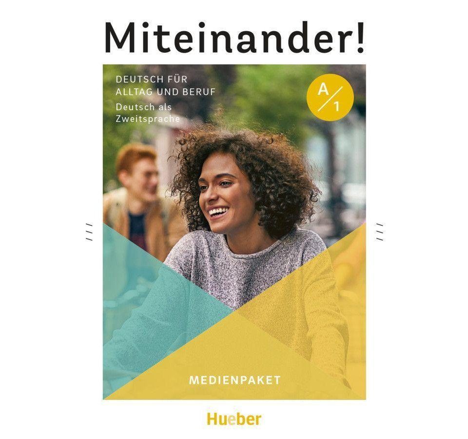Hueber Verlag Hörspiel-CD Miteinander! Deutsch für Alltag und Beruf A1