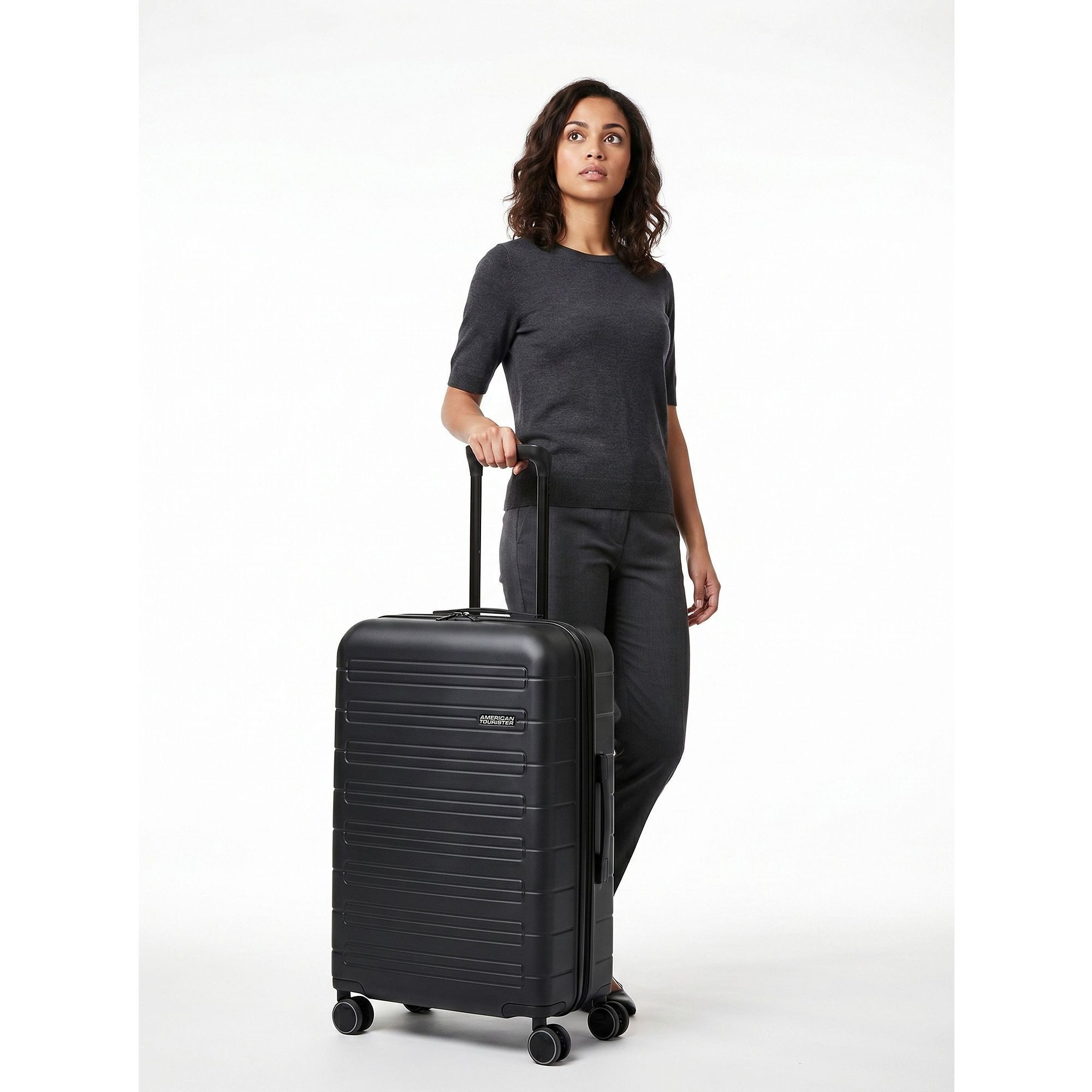 American Tourister® Hartschalen-Trolley Novastream, 4 Rollen, Polycarbonat